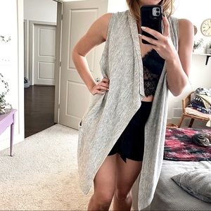 Stylish grey cover up